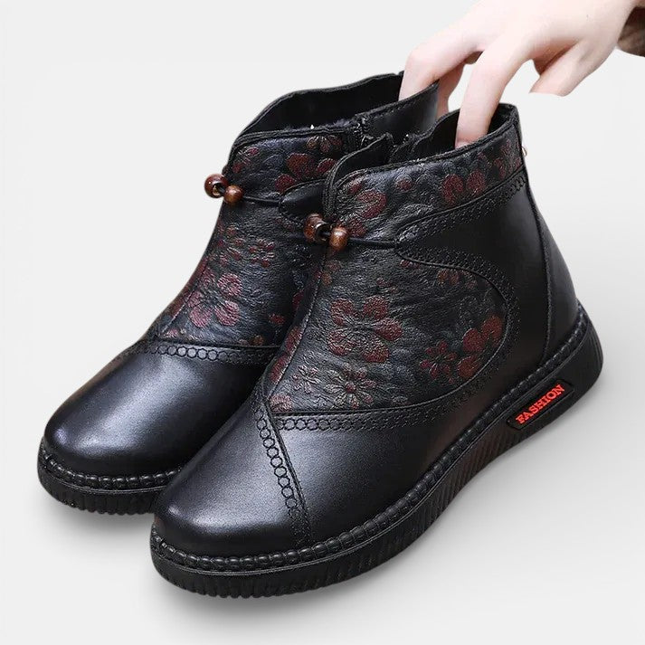 Huelva - Leather Orthopedic Boots | Premium Edition