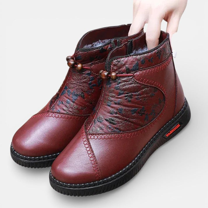 Huelva - Leather Orthopedic Boots | Premium Edition