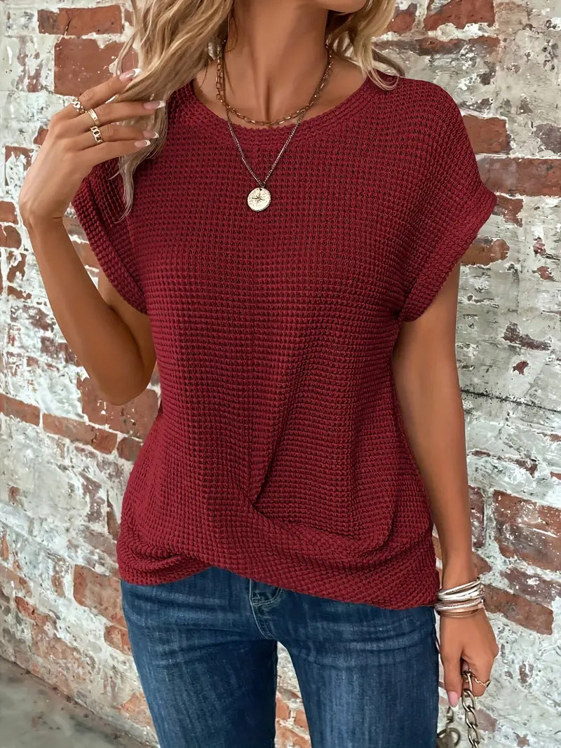 Sophie - The Sweetheart Round Neck T-Shirt