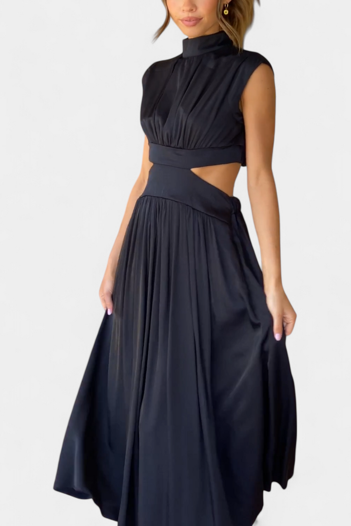 Jocelyn Side Slit Dress Set